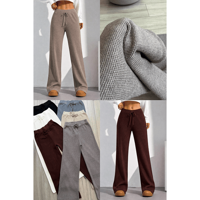 Pantalón lanilla panal