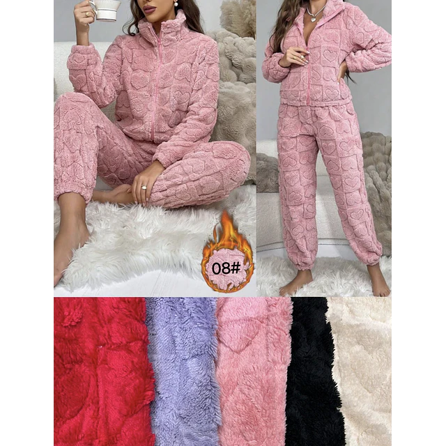 Pijama corazón 