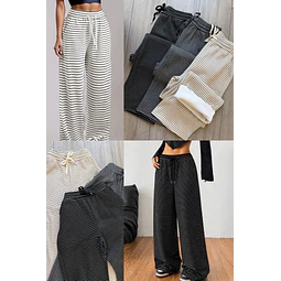 Pantalón de buzo rayas 