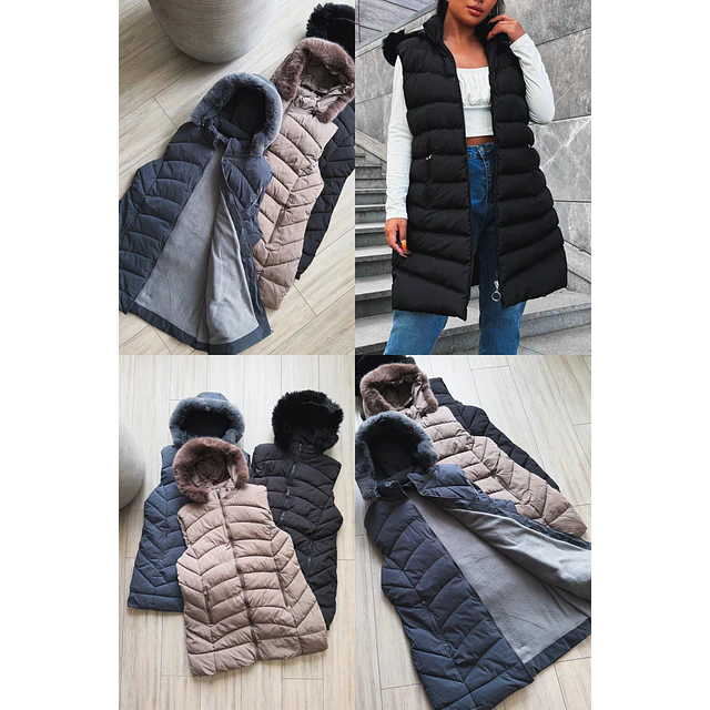 Chaqueta acolchada forrada
