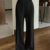 Pantalón palazo lanilla forrado