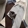 Pantalón palazo lanilla forrado