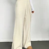 Pantalón palazo lanilla forrado