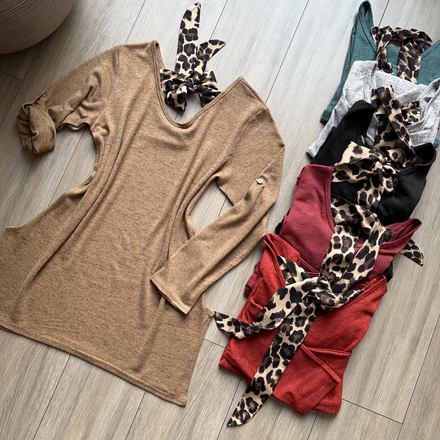 Suéter mini vestido 