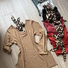 Suéter mini vestido 