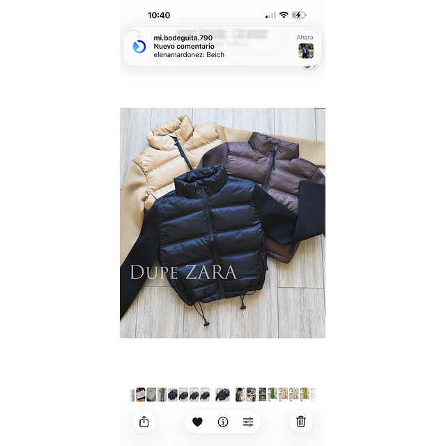Chaqueta acolchada 