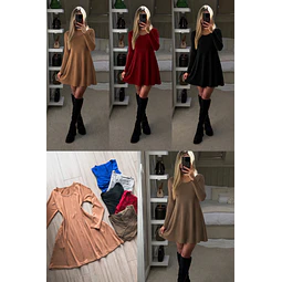 Suéter mini vestido 