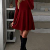 Suéter mini vestido 
