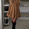 Suéter mini vestido 