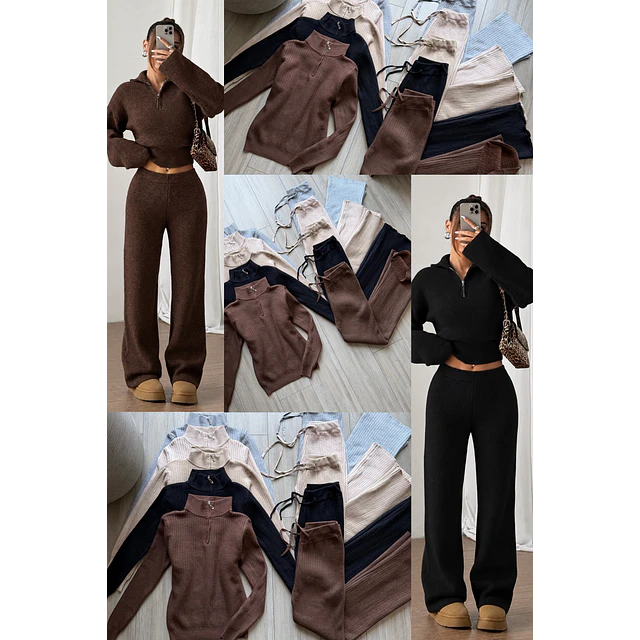 Conjunto lanilla forrado 