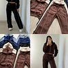 Conjunto de buzo líneas 