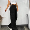 Pantalón lanilla cargo