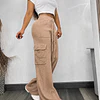 Pantalón lanilla cargo