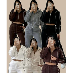 Conjunto de buzo líneas 