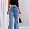 Jeans flare cargo 