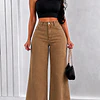 Jeans Wide Leg camel 