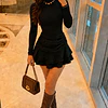 Falda short simil gamuza 