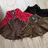 Falda short simil gamuza 