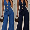 Conjunto de Jeans palazo 