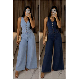 Conjunto de Jeans en V