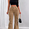 Jeans doble cargo 