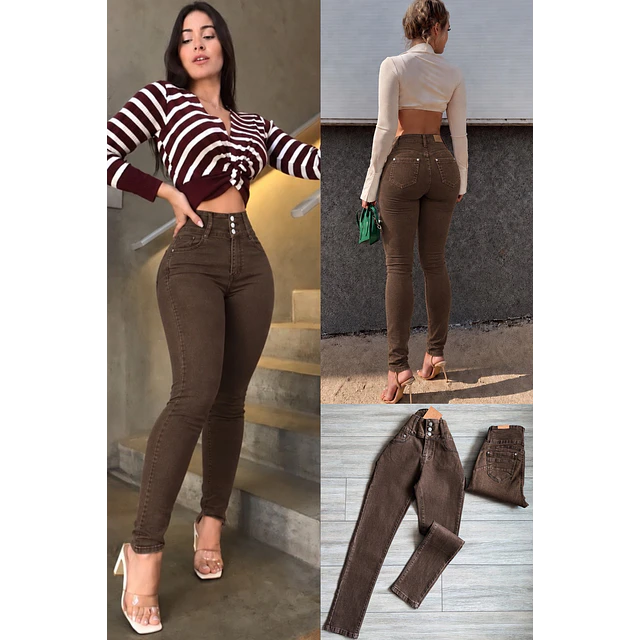 Skinny Jeans café 