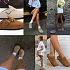 Zapatos suecos dupe Zara