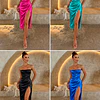 Vestido satinado 