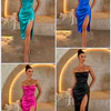 Vestido satinado 