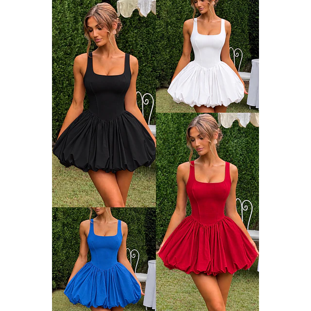 Vestido globo dup Zara
