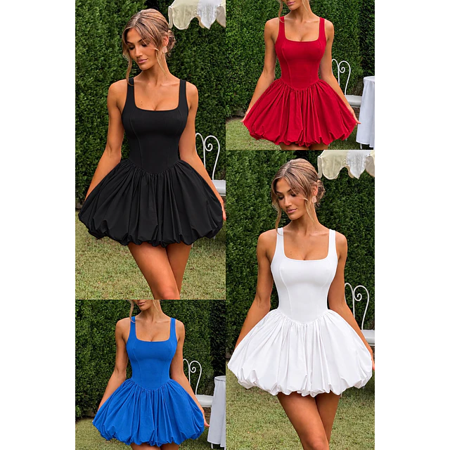 Vestido globo dup Zara