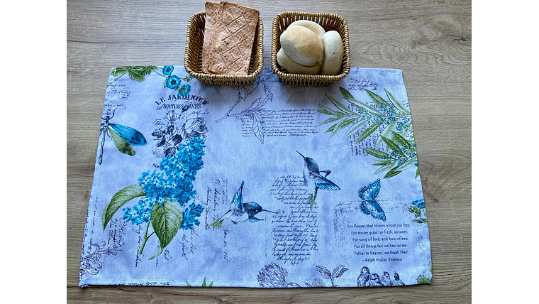 Pack de 6 Individuales Calafquén + 2 canastitos 1