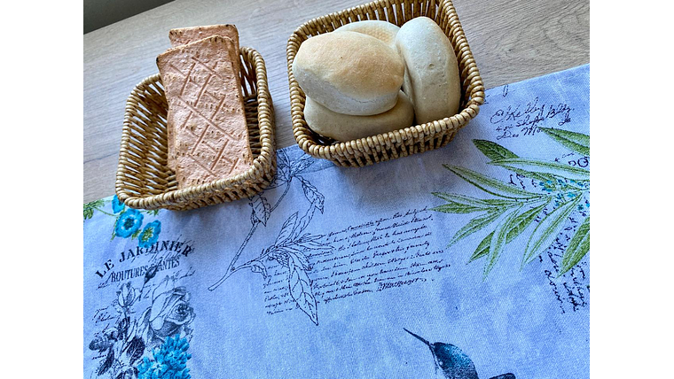 Pack de 4 Individuales Calafquén + 2 canastitos 2