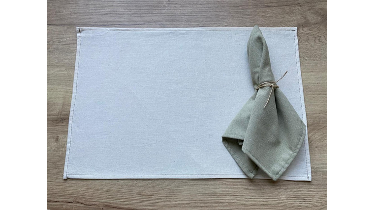 Pack de 6 individuales Tunquén + 6 servilletas Puelo 1