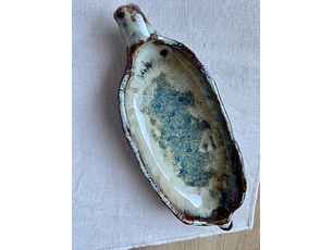 Pocillo gres ovalado