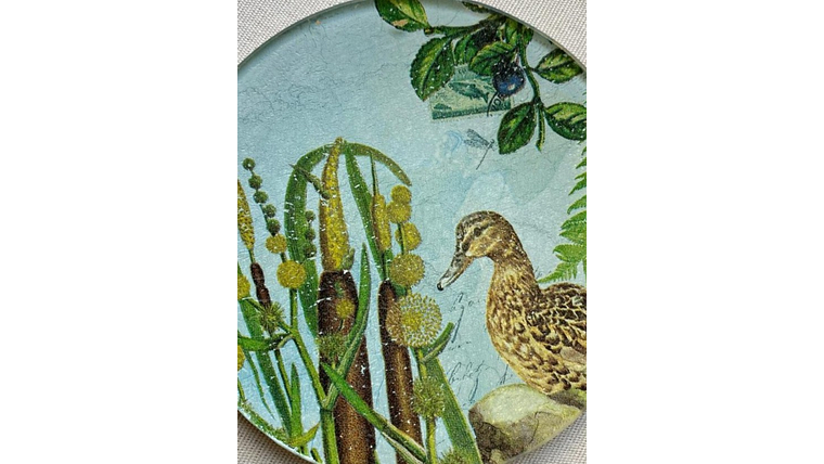 Pack de 2 Individuales Tunquén + 2 platitos pato 4