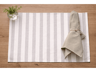 Pack de 6 Individuales Maihue + 6 servilletas Puelo