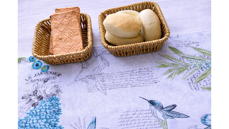 Pack de 2 Individuales Calafquén + 2 canastitos 2