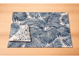 Pack de 6 Individuales Ankara + 12 servilletas papel Ankara