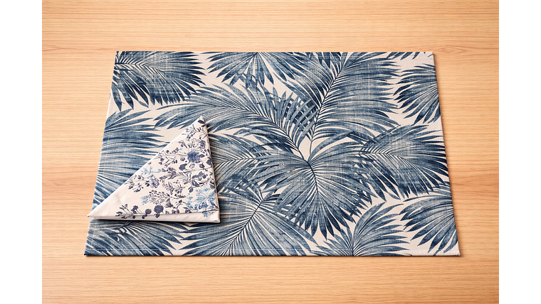 Pack de 6 Individuales Ankara + 12 servilletas papel Ankara 1