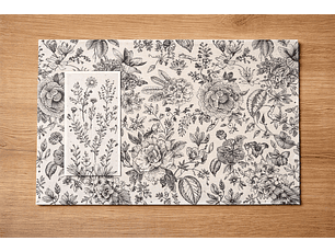 Pack de 4 individuales Antalya + 8 servilletas papel Antalya