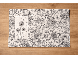 Pack de 2 Individuales Antalya + 4 servilletas papel Antalya