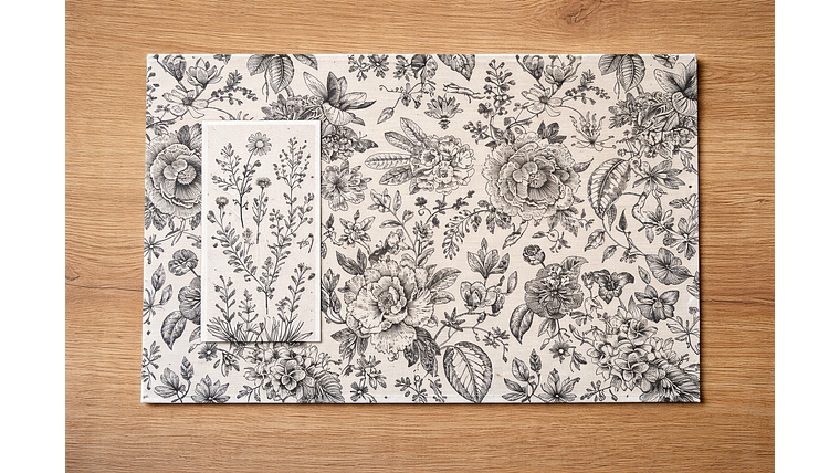 Pack de 2 Individuales Antalya + 4 servilletas papel Antalya 2