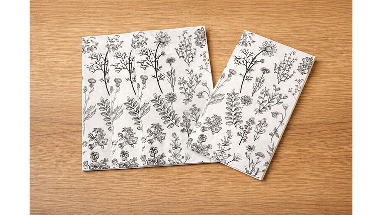 Set de 24 servilletas de papel Antalya 2