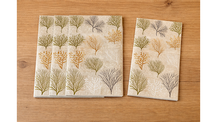 Pack de 6 Individuales Neltume + 12 servilletas de papel Neltume 2