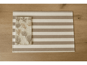 Pack de 2 Individuales Neltume + 4 servilletas de papel Neltume