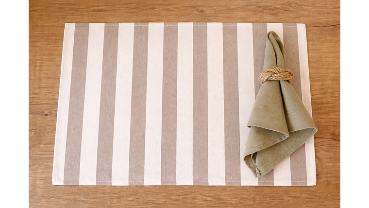 Set de 12 Servilleteros Lazos Yute  1