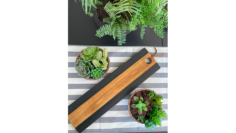 Tabla Picoteo Bicolor Reversible 3