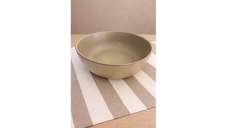 Pack de 2 individuales Neltume + pocillo Beige 3