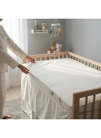 Cubre Colchón Impermeable Cuna 70x140 cms
